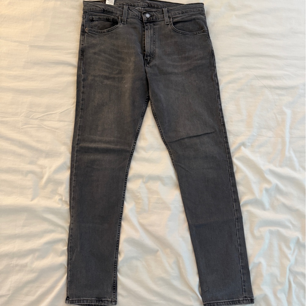 Levi's Dark Gray Skinny Jeans for Men